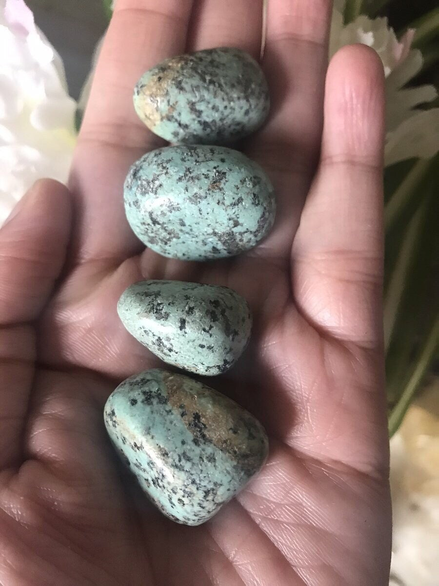 Turquoise Crystal-Tumbled Turquoise-Turquoise Stone
