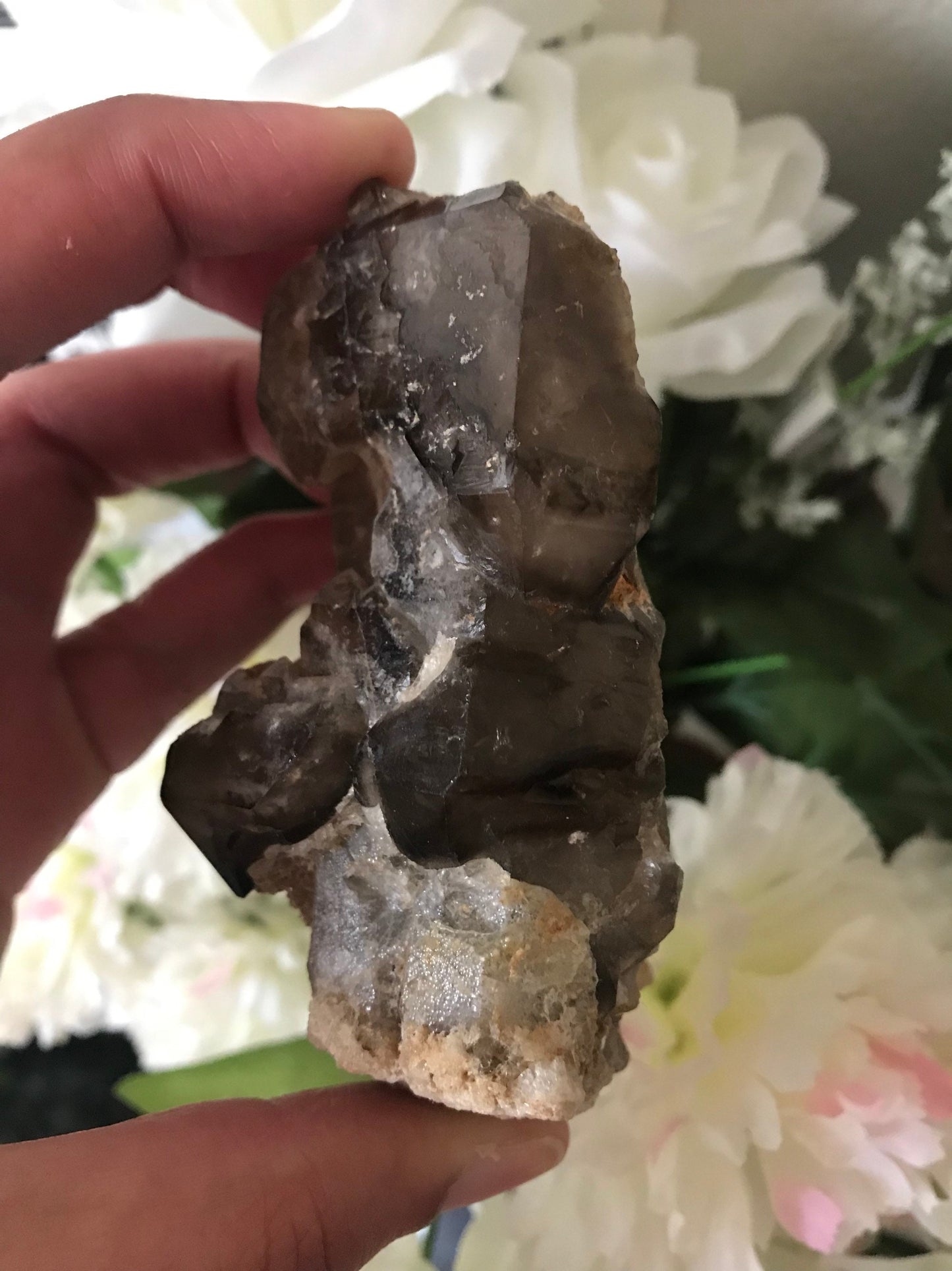 Elestial Quartz-Smoky Elestial Quartz