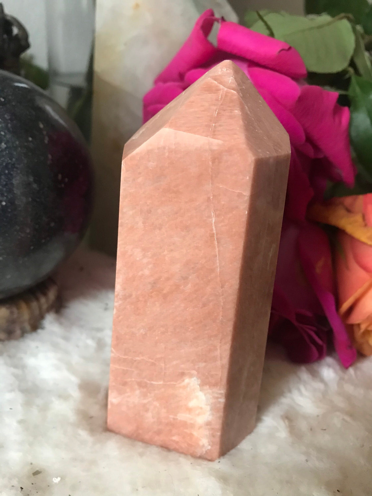 Peach Moonstone Tower-Peach Moonstone Obelisk