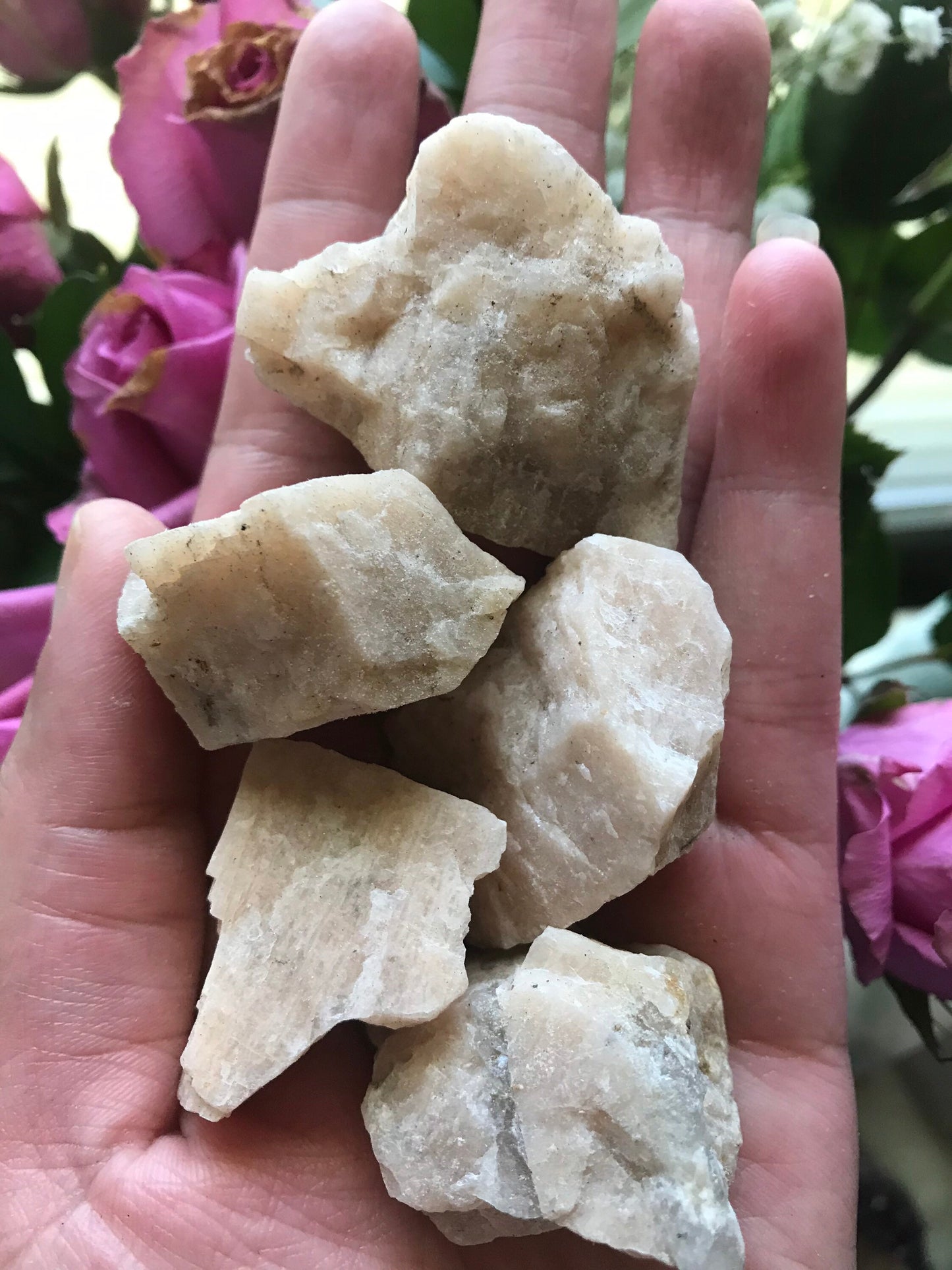Peach Moonstone-Raw Peach Moonstone-Peach Moonstone Crystal