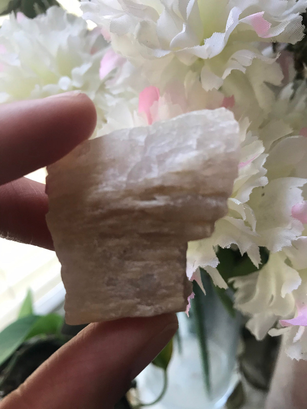 Pink Kunzite-Raw Pink Kunzite Crystal