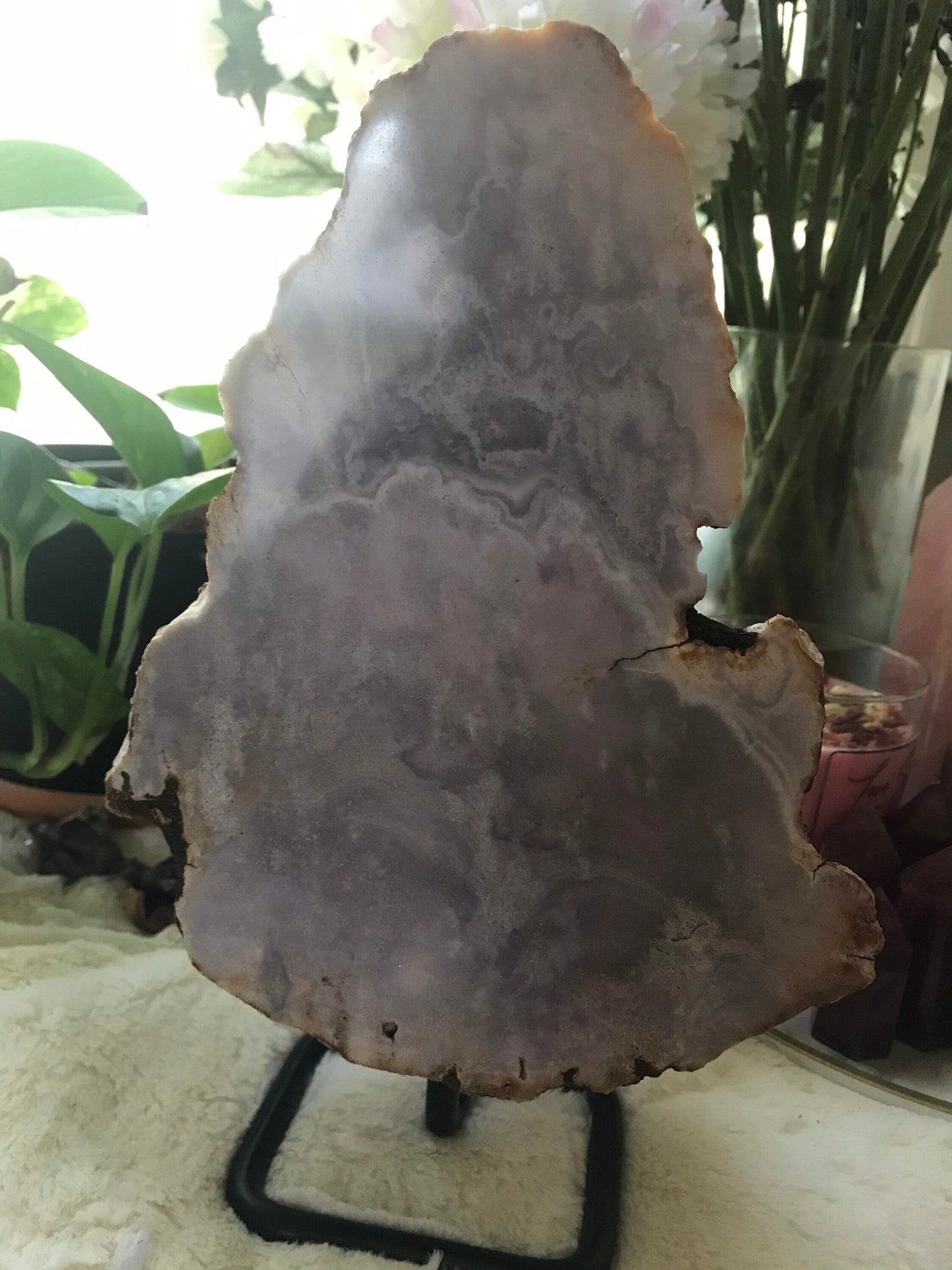 Pink Amethyst Crystal-Pink Amethyst Slab-Pink Amethyst