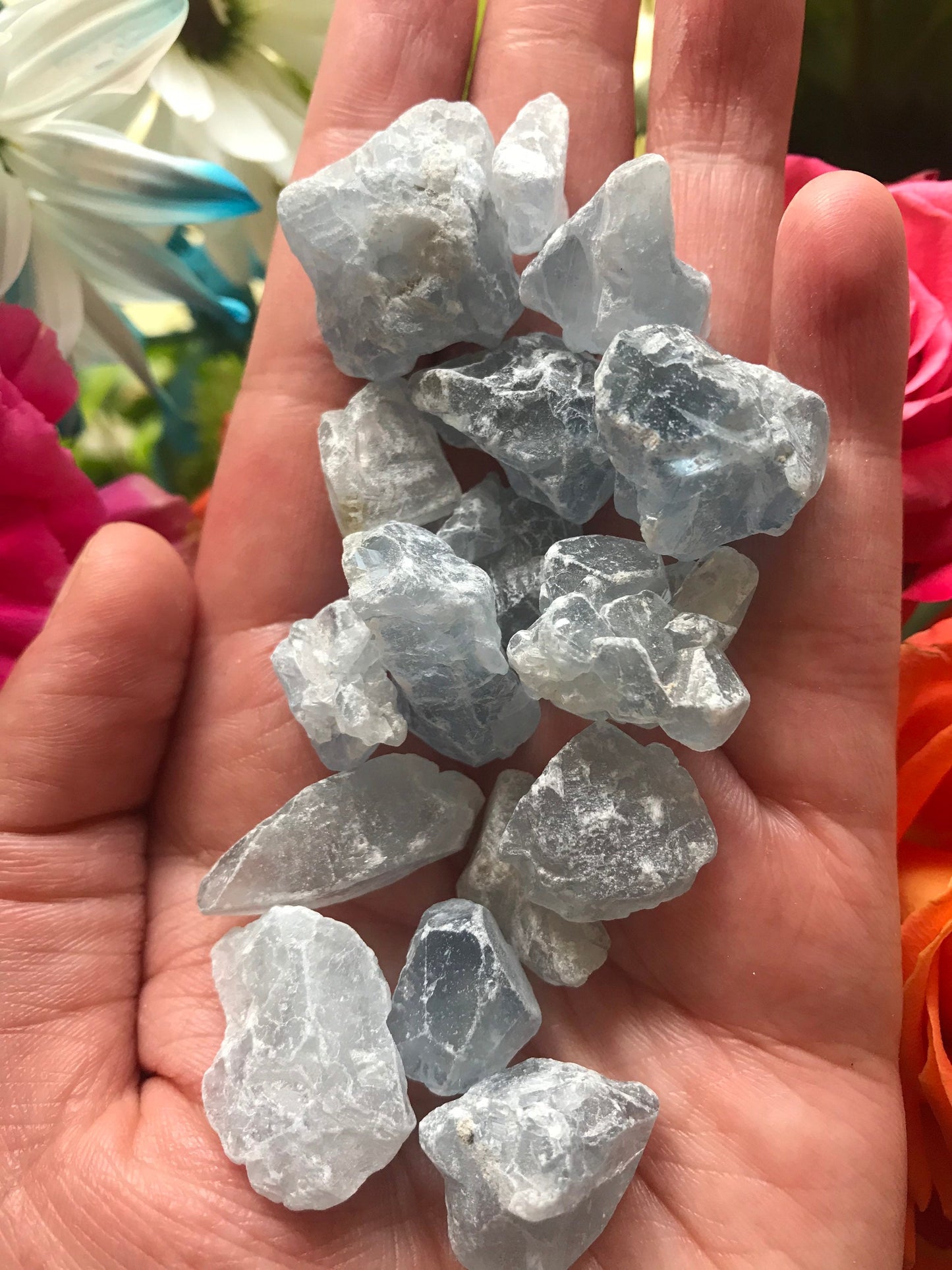Natural Raw Celestite-Celestite Crystal Rough-Celestite Stone
