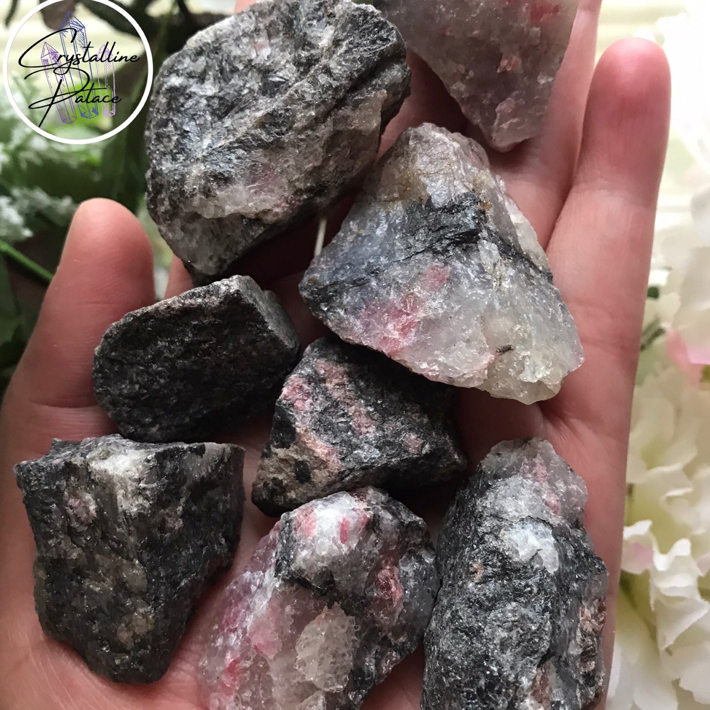 Rhodonite Crystal-Raw Rhodonite-Rhodonite Stone-Rough Rhodonite