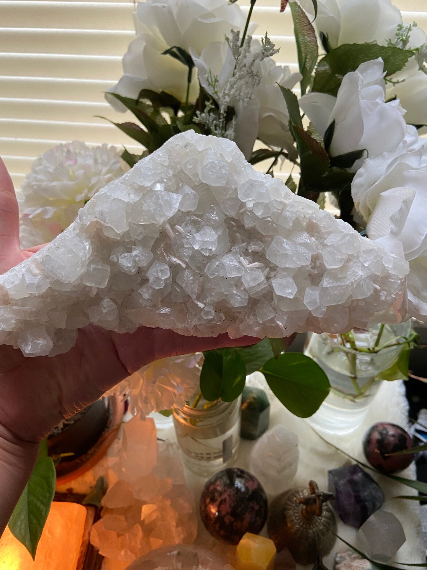 Apophyllite Cluster-Apophyllite Stone