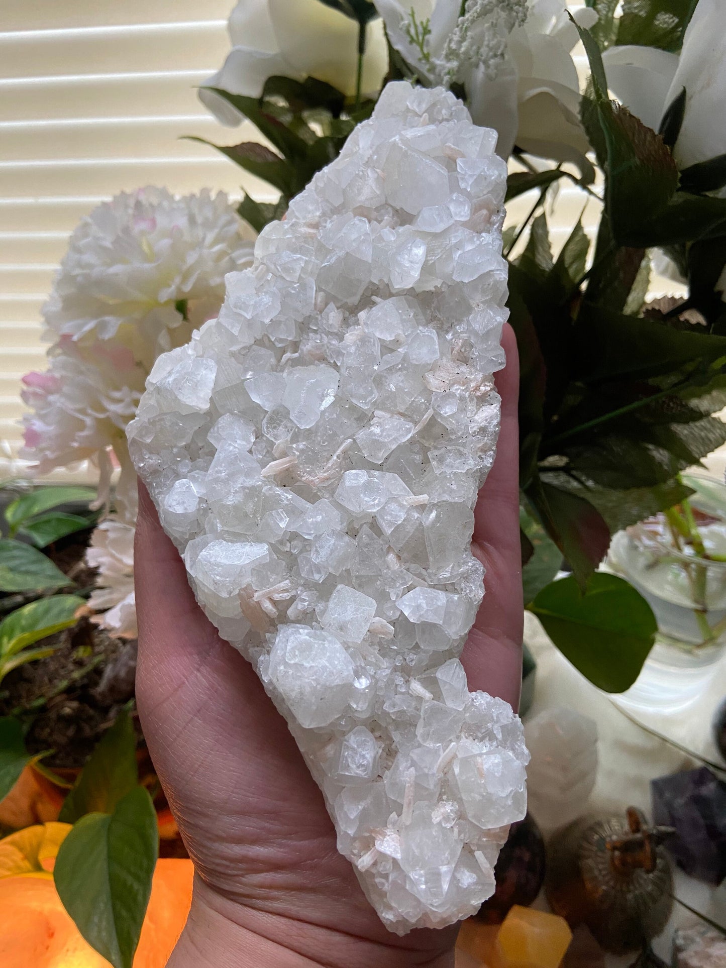 Apophyllite Cluster-Apophyllite Stone