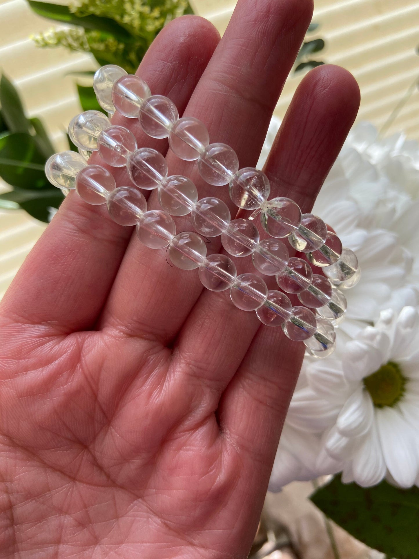 Clear Quartz Bracelet - Quartz Bracelet