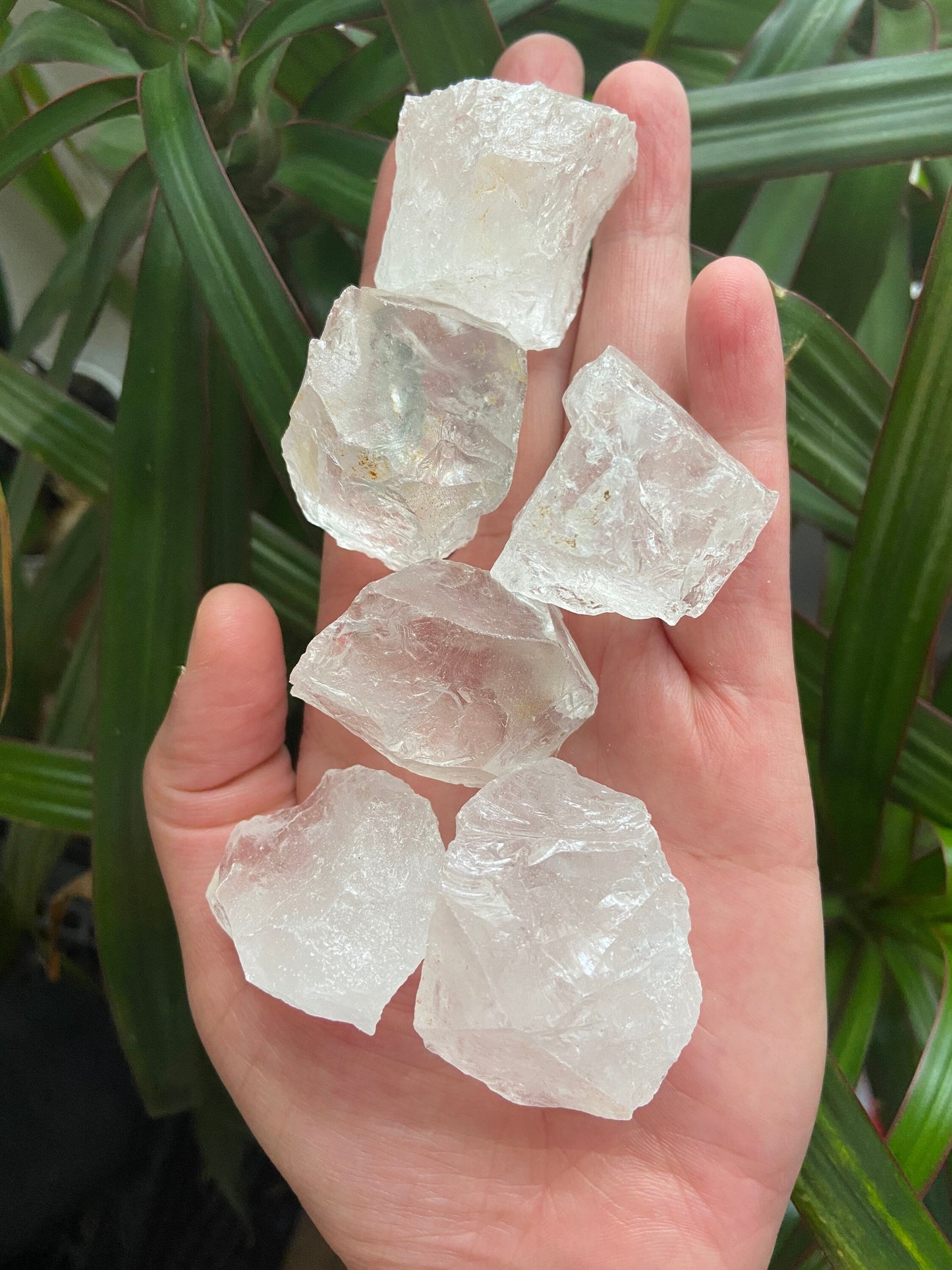 Clear Quartz Crystal- Raw Clear Quartz-Clear Quartz Chunks