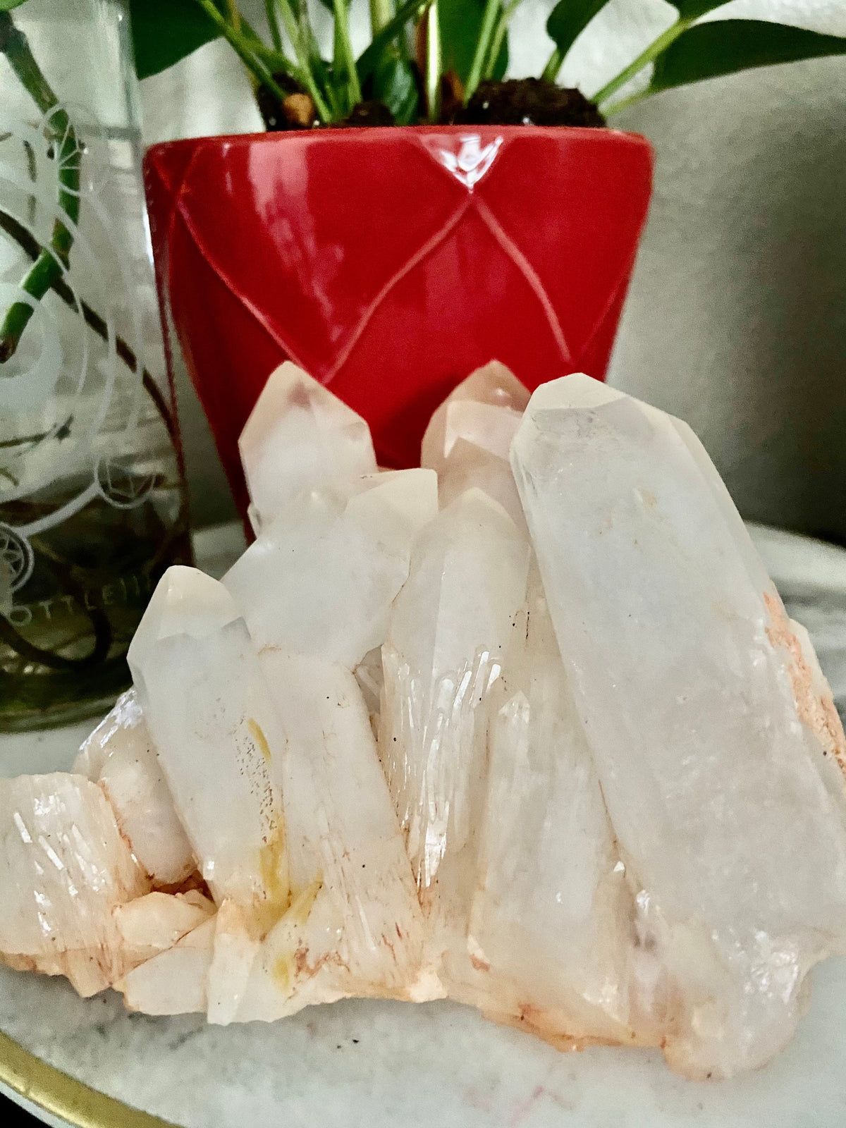 Clear Quartz Cluster|Quartz Cluster |Crystal Cluster