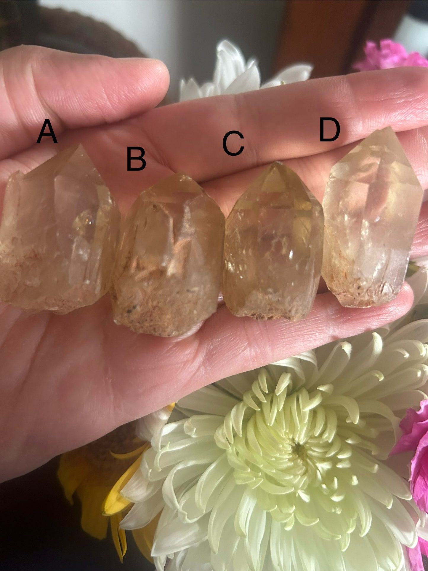 Natural Citrine Points