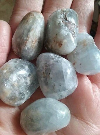 Celestite Crystal-Tumbled Celestite-Celestite Stone