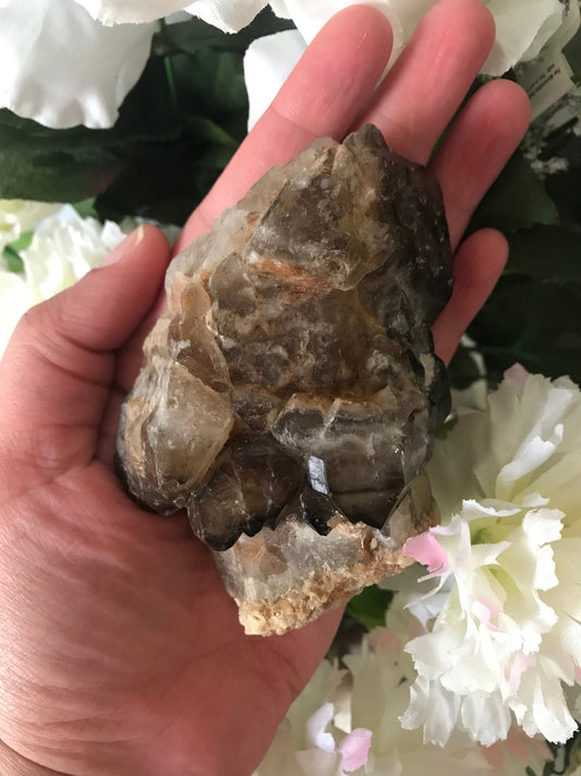 Elestial Quartz-Smoky Elestial Quartz