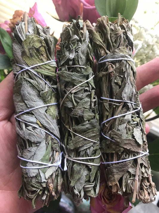 Mugwort Smudge Stick-Mugwort Sage-Mugwort Stick