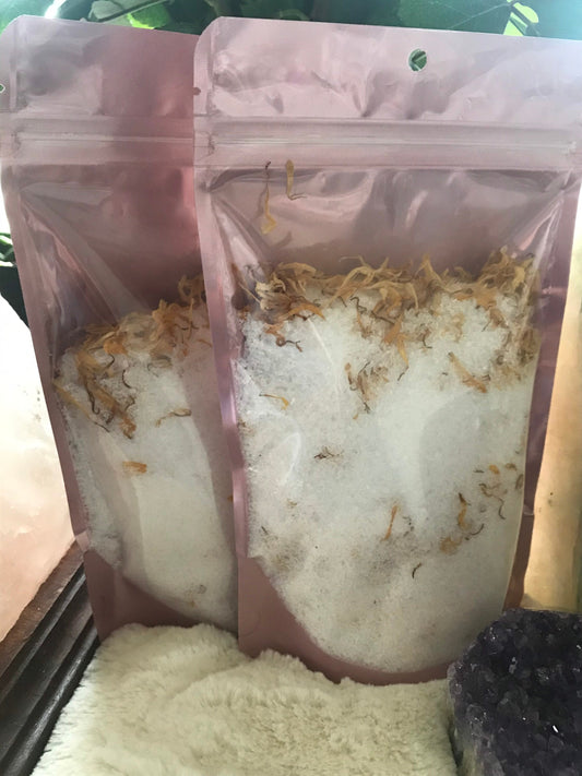 Chakra Bath Salts- Solar Plexus Chakra - Natural Bath Salts