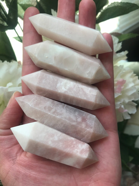 Pink Opal Crystal-Pink Opal Wand-Pink Opal Stone