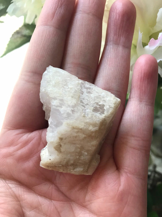 Pink Kunzite-Raw Pink Kunzite Crystal