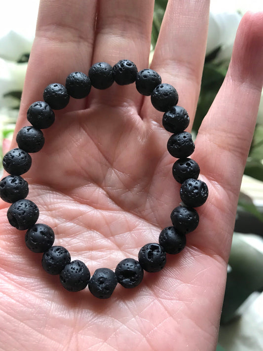 Lava Bead Bracelet-Lava Stone Bracelet