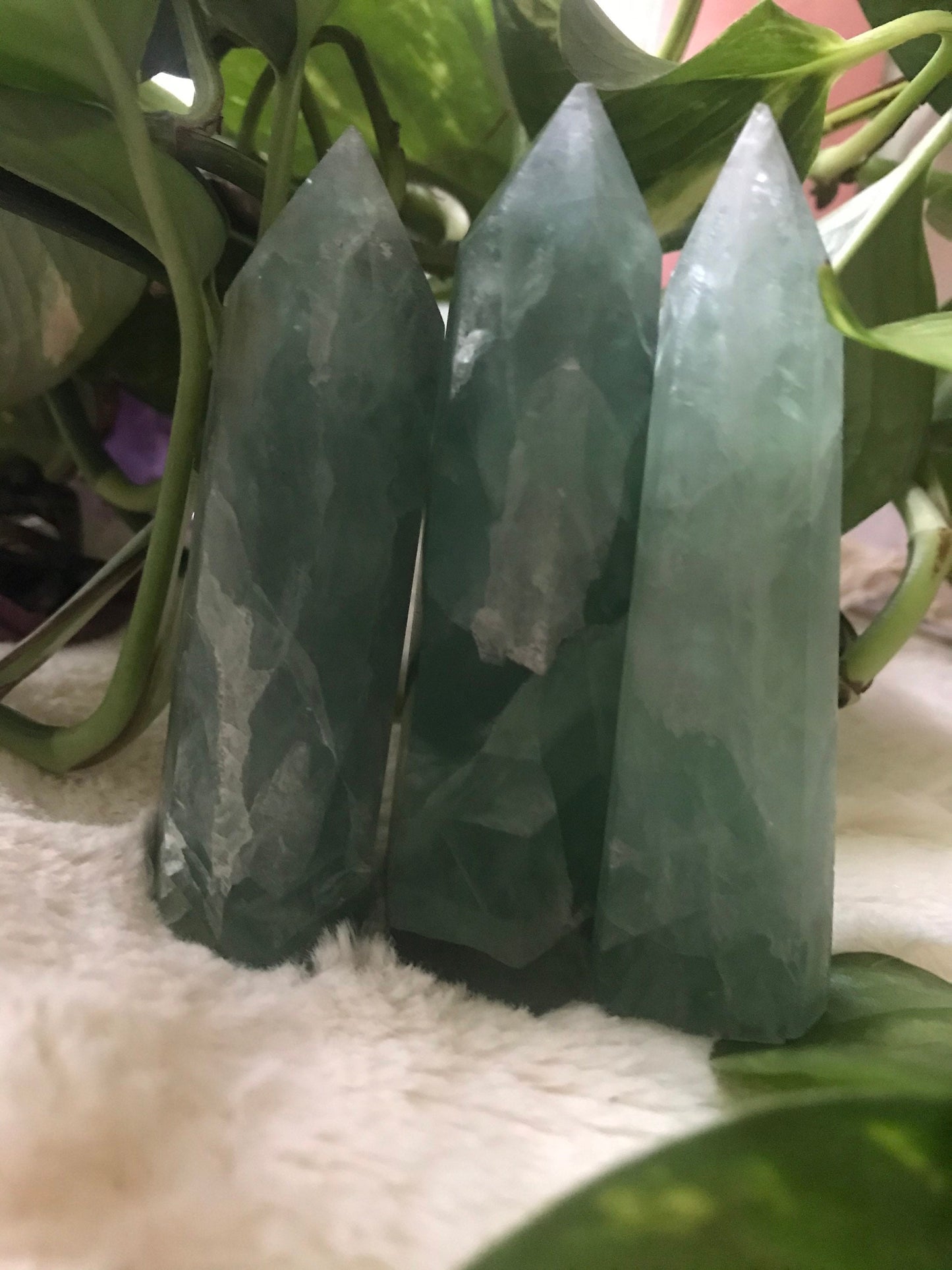 Green Fluorite Crystal-Green Fluorite Point-Green Fluorite Tower-Green Fluorite Obelisk-Heart Chakra