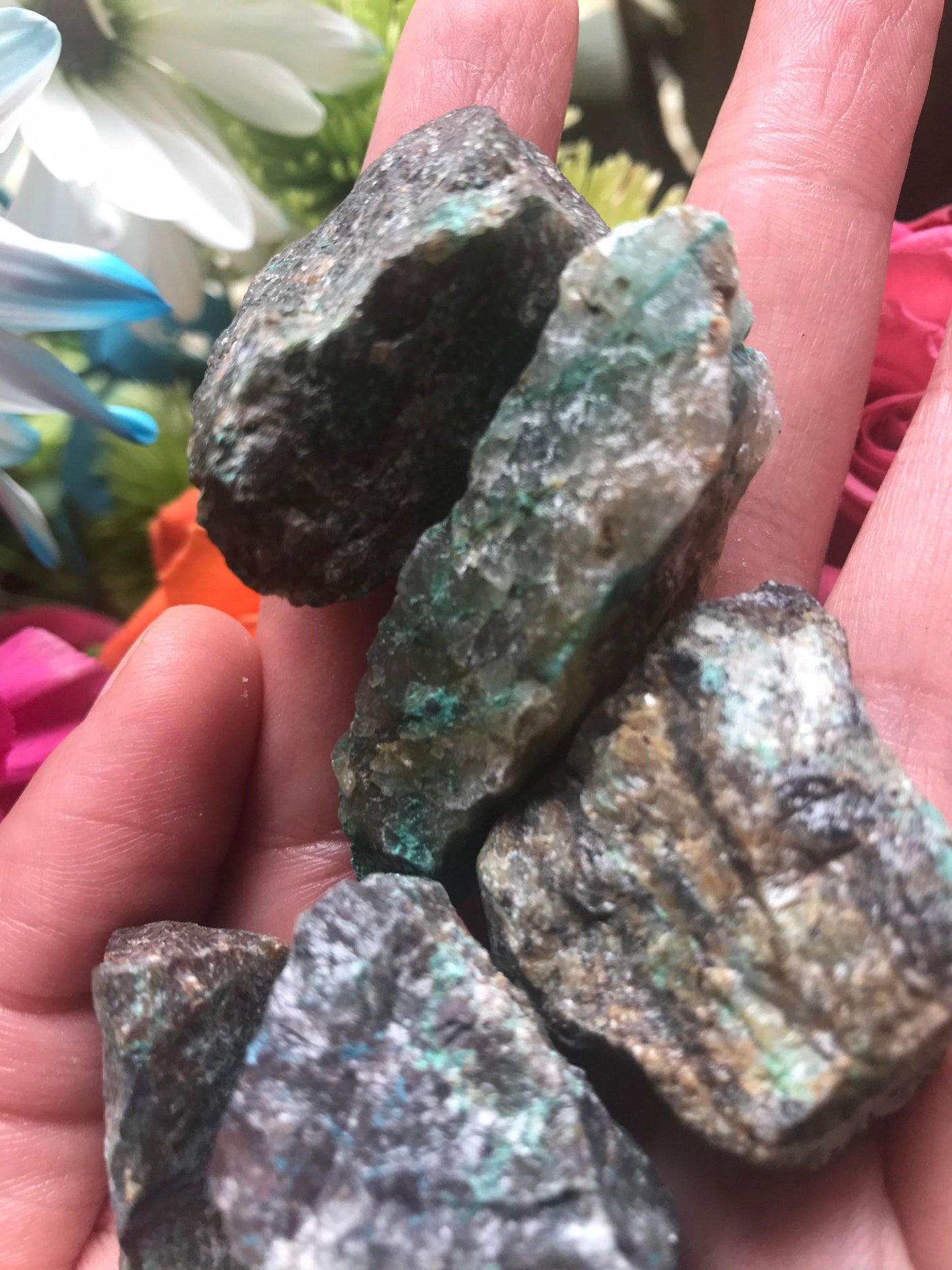 Raw Chrysocolla -Rough Chrysocolla