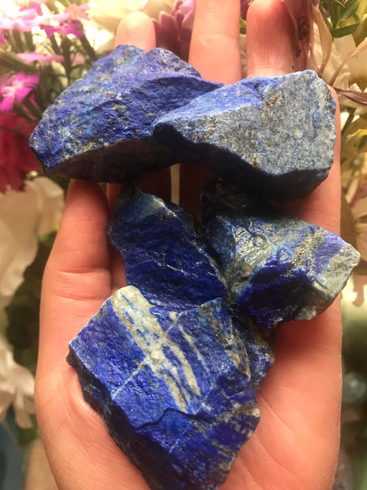 Raw Lapis Lazuli -Lapis Iazuli Stone-Lapis Lazuli Crystal