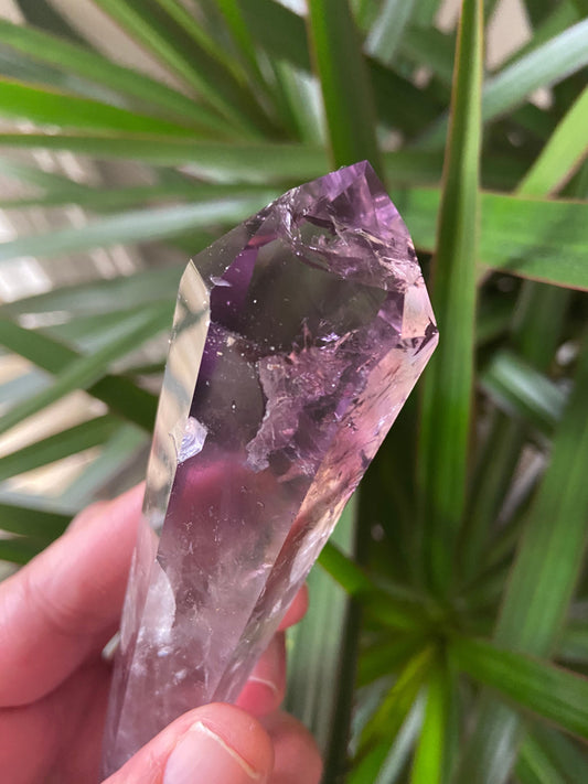 Royal Amethyst-Amethyst Wand -Amethyst Crystal Wand-Polished Amethyst Wand