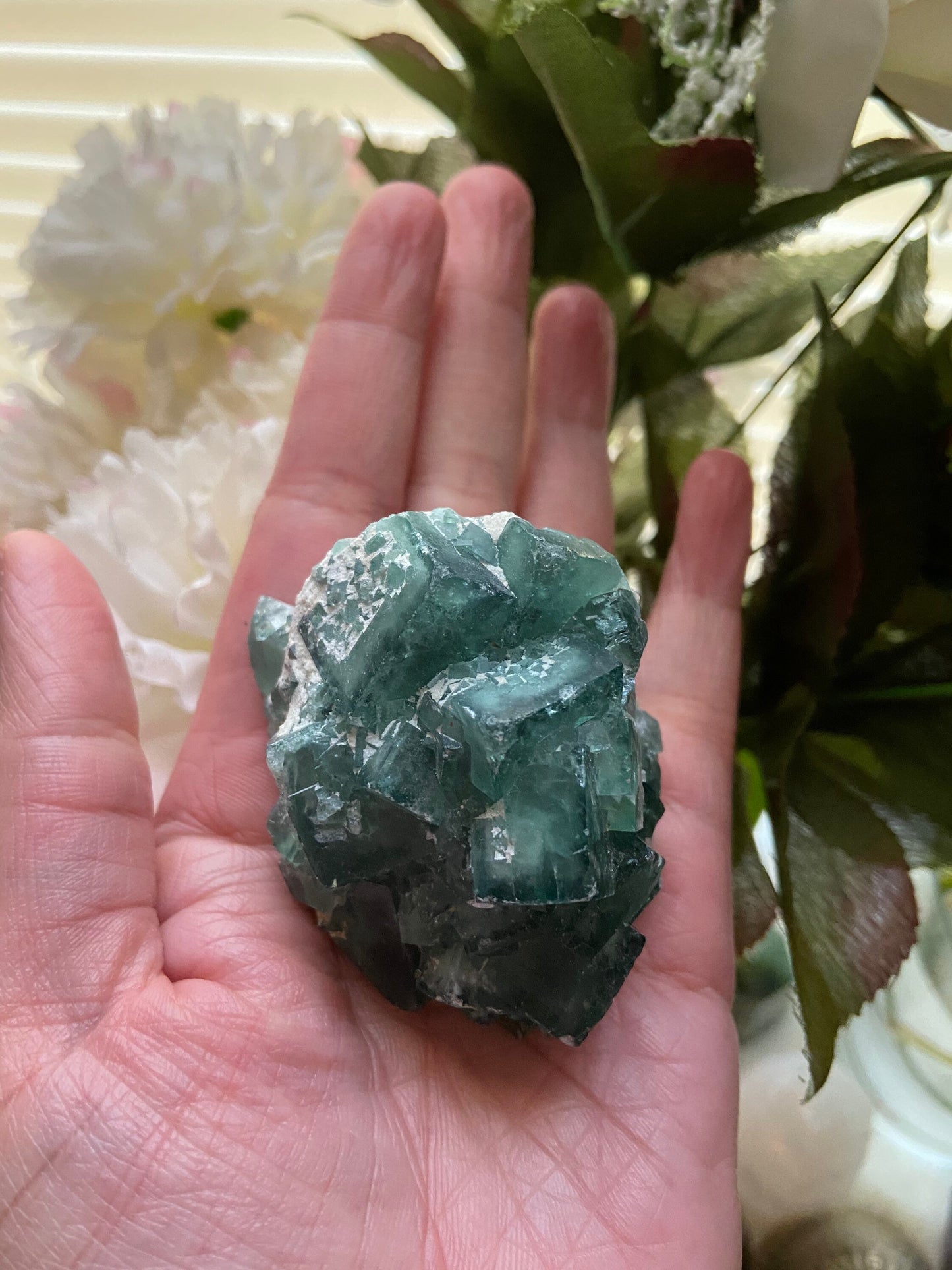 Green Fluorite-Green Fluorite Cluster-Fluorite Cluster