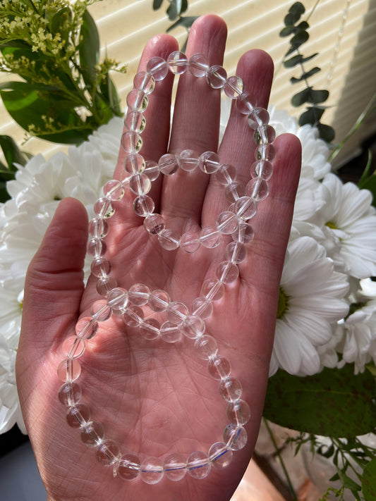 Clear Quartz Bracelet - Quartz Bracelet